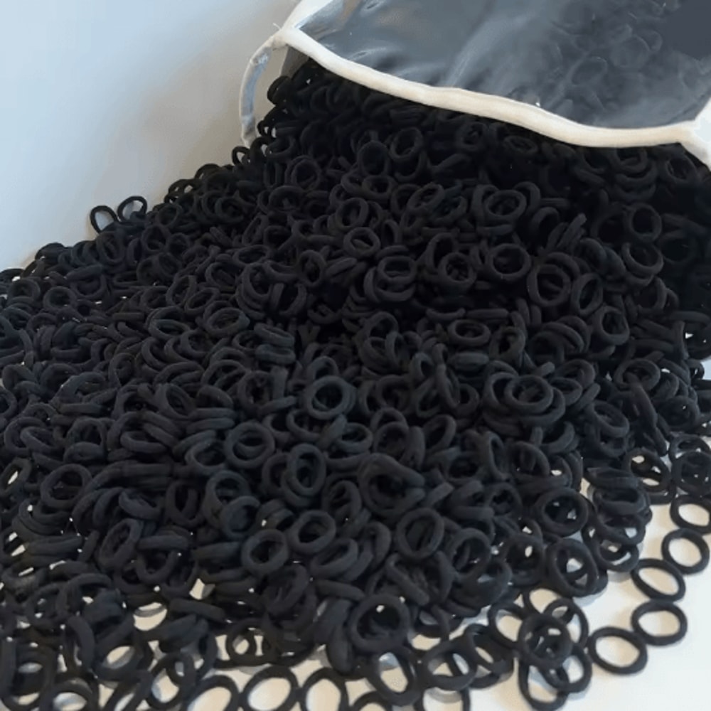 ColorPop Soft Nylon Hair Ties Elastic Ponytail Bands For Kids And Girls 13