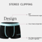 AirSoft Cotton Mens Boxer Shorts Breathable Printed Underwear Set 1