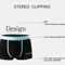 AirSoft Cotton Mens Boxer Shorts Breathable Printed Underwear Set 1