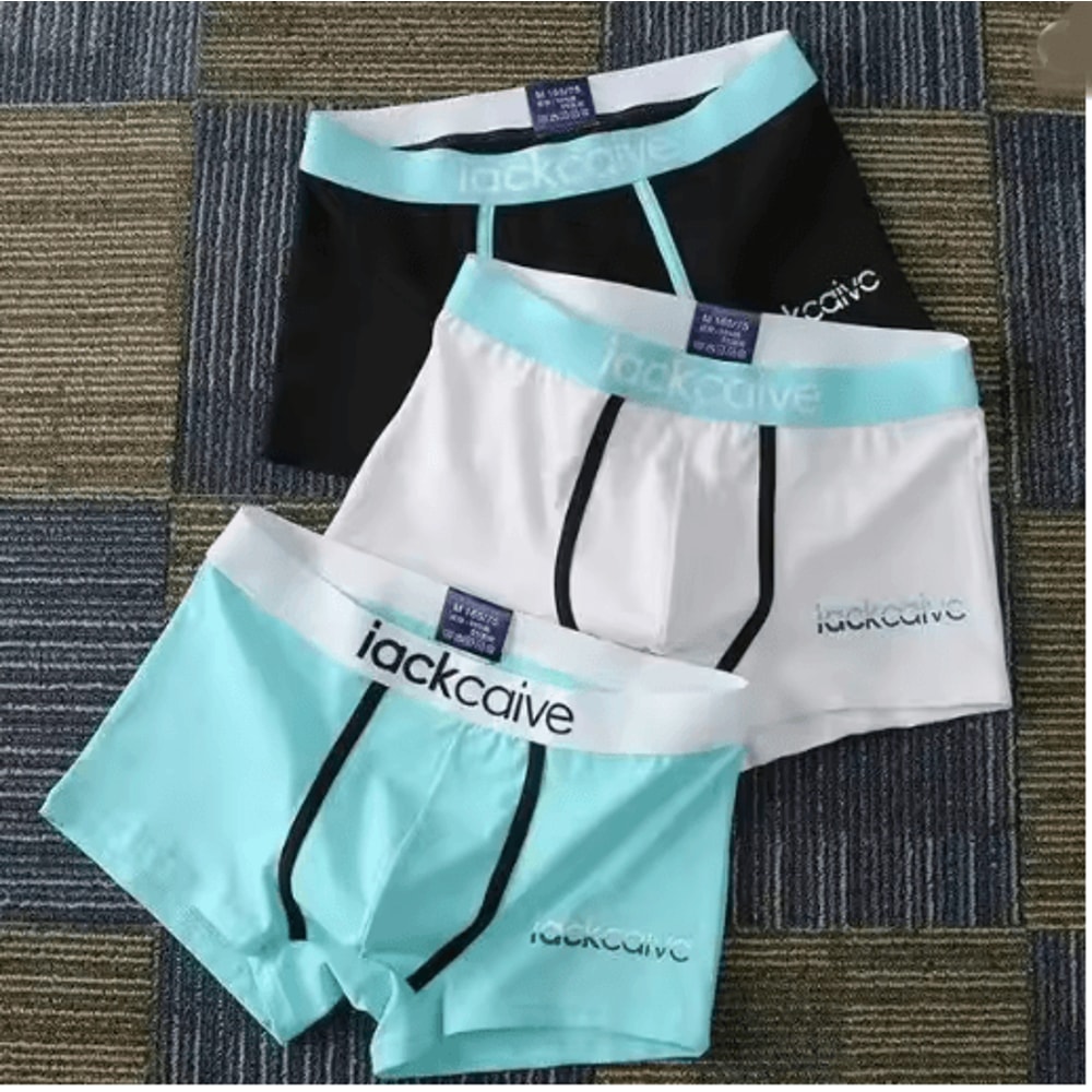 AirSoft Cotton Mens Boxer Shorts Breathable Printed Underwear Set 4