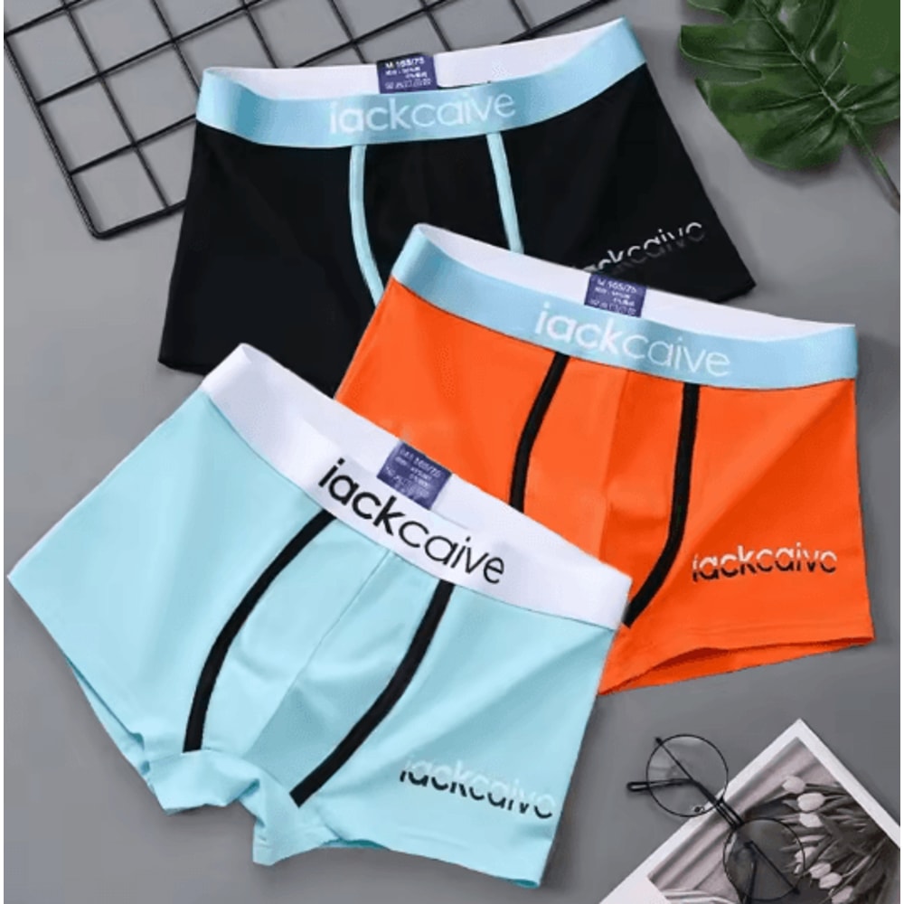 AirSoft Cotton Mens Boxer Shorts Breathable Printed Underwear Set 15