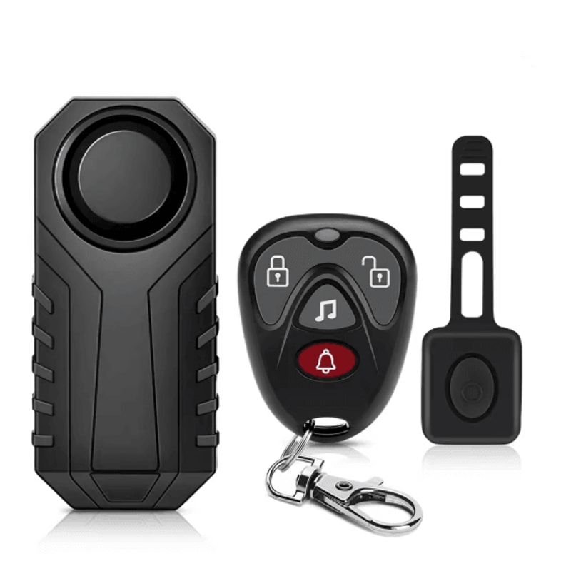 Extractme Wireless Motorcycle Alarm Waterproof Remote Control Anti Theft System 9