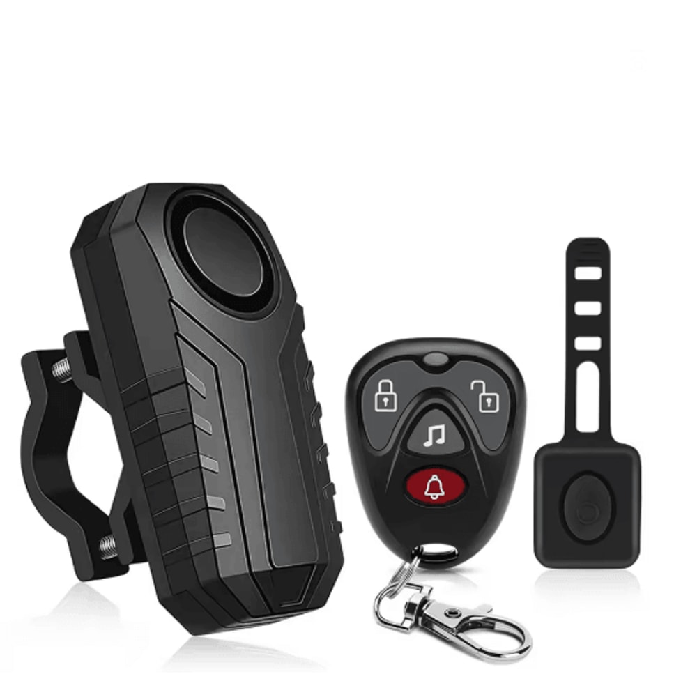 Extractme Wireless Motorcycle Alarm Waterproof Remote Control Anti Theft System 10