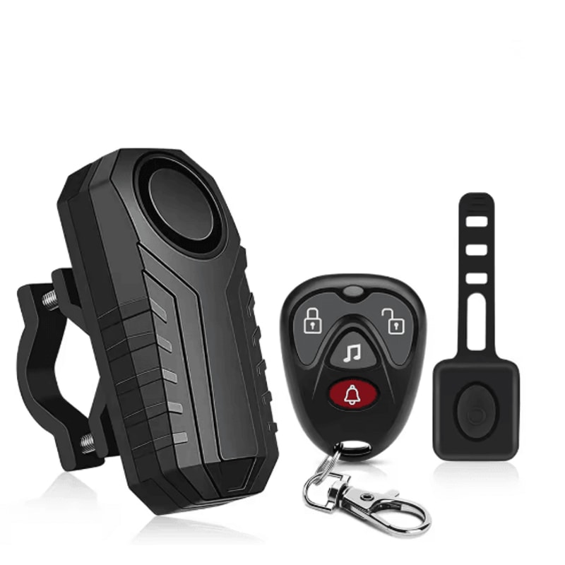 Extractme Wireless Motorcycle Alarm Waterproof Remote Control Anti Theft System 10