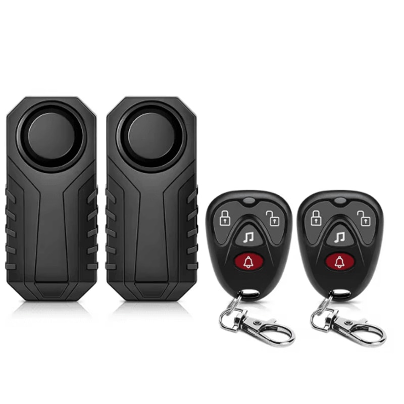 Extractme Wireless Motorcycle Alarm Waterproof Remote Control Anti Theft System 11