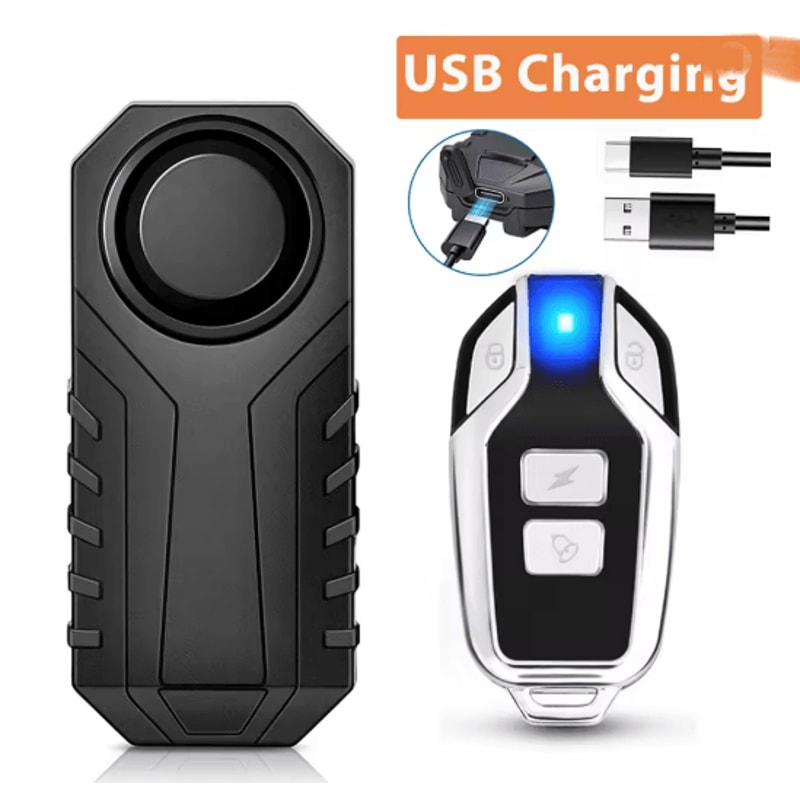 Extractme Wireless Motorcycle Alarm Waterproof Remote Control Anti Theft System 5