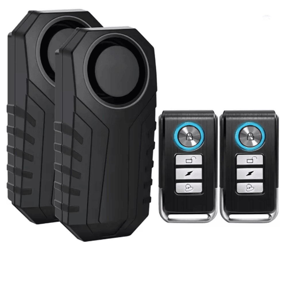 Extractme Wireless Motorcycle Alarm Waterproof Remote Control Anti Theft System 16