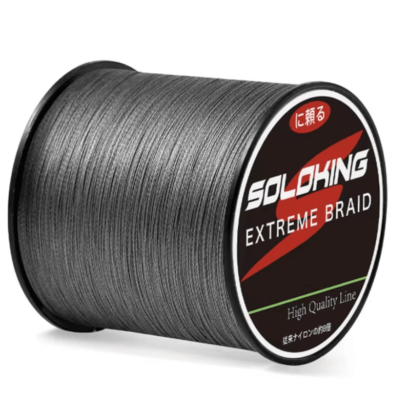 SOLOKING 300M Braided Fishing Line Super Strong PE Multifilament Line 6