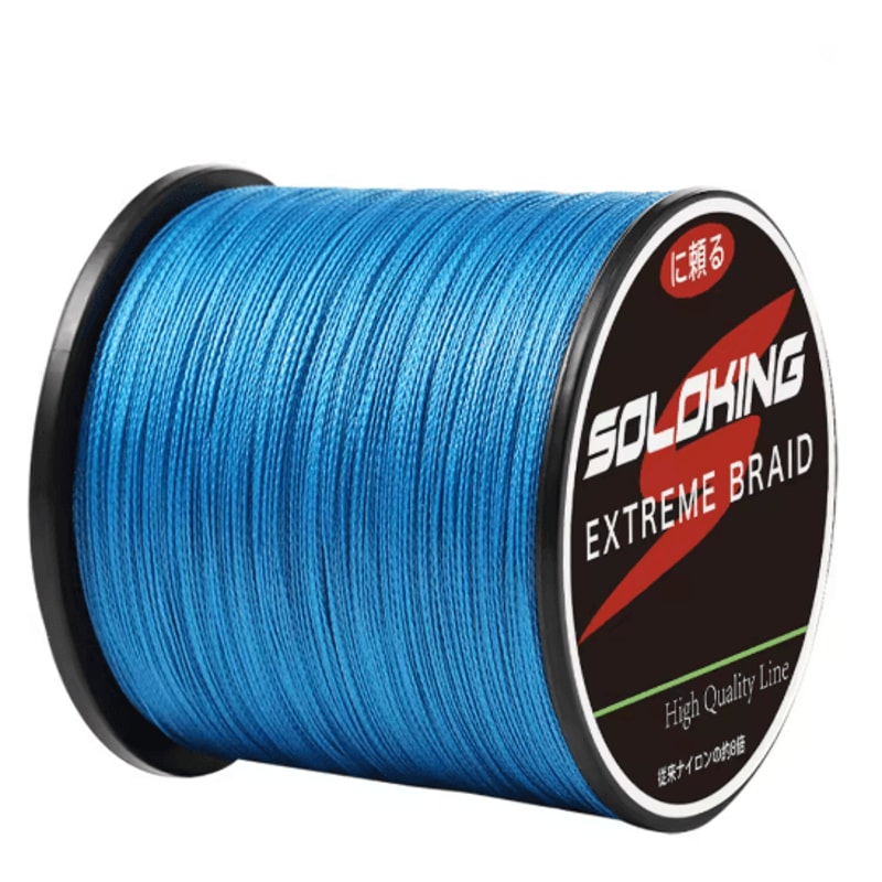 SOLOKING 300M Braided Fishing Line Super Strong PE Multifilament Line 7
