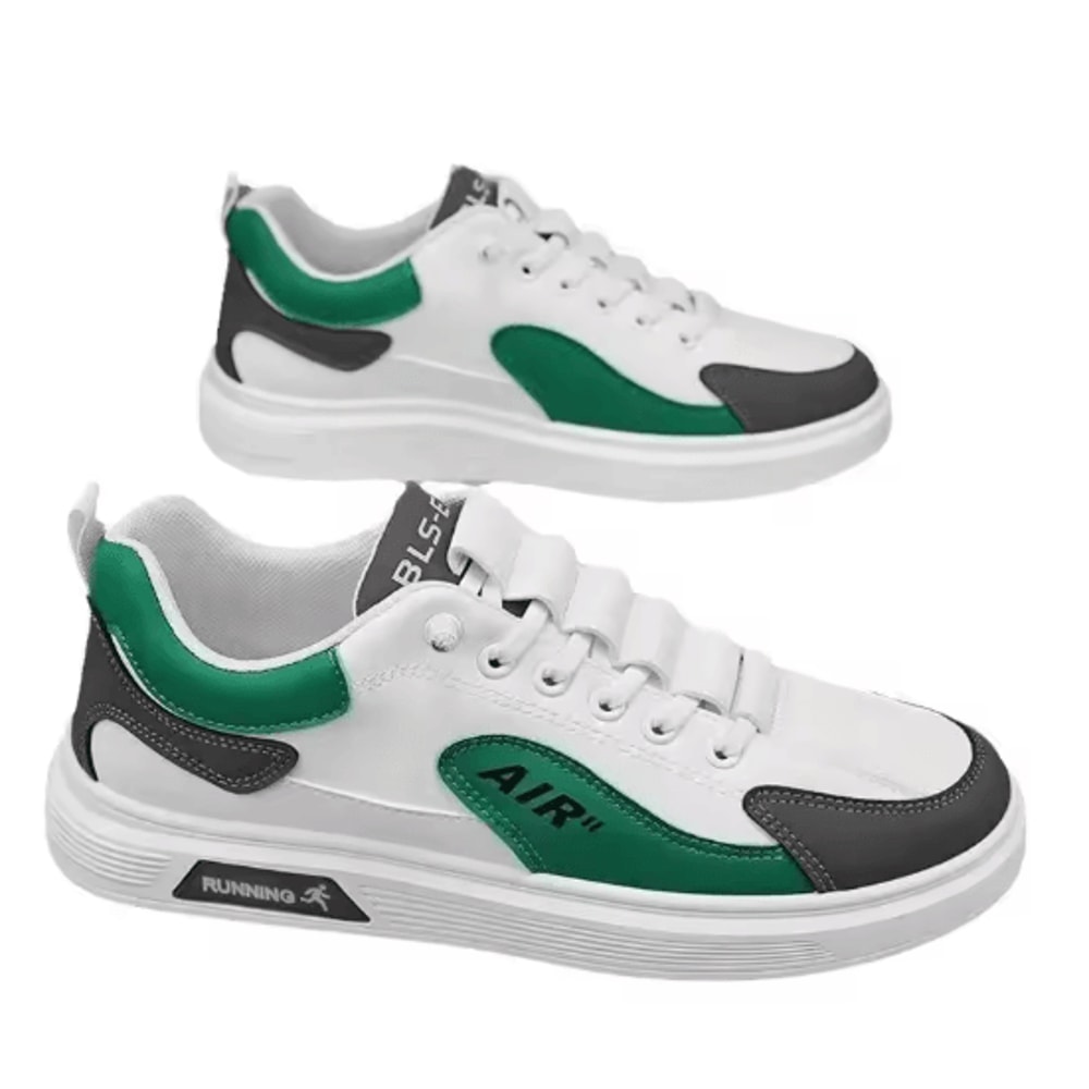 UrbanFlex 2025 Mens Leather Casual Sneakers Low Top Walking Shoes 2