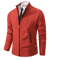 WarmGuard Mens Fleece Zip Up Jacket Stand Collar Casual Sports Coat 4