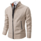 WarmGuard Mens Fleece Zip Up Jacket Stand Collar Casual Sports Coat 5