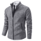 WarmGuard Mens Fleece Zip Up Jacket Stand Collar Casual Sports Coat 7