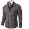 WarmGuard Mens Fleece Zip Up Jacket Stand Collar Casual Sports Coat 12