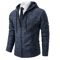 WarmGuard Mens Fleece Zip Up Jacket Stand Collar Casual Sports Coat 14