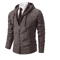 WarmGuard Mens Fleece Zip Up Jacket Stand Collar Casual Sports Coat 15