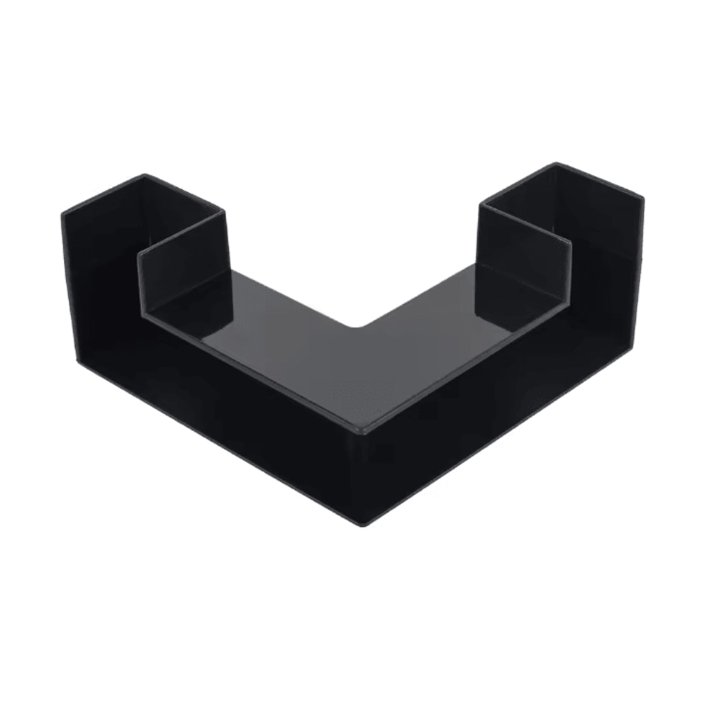 L Shape Shrimp Cave Aquarium Tunnel Corner Fish Hideout 4