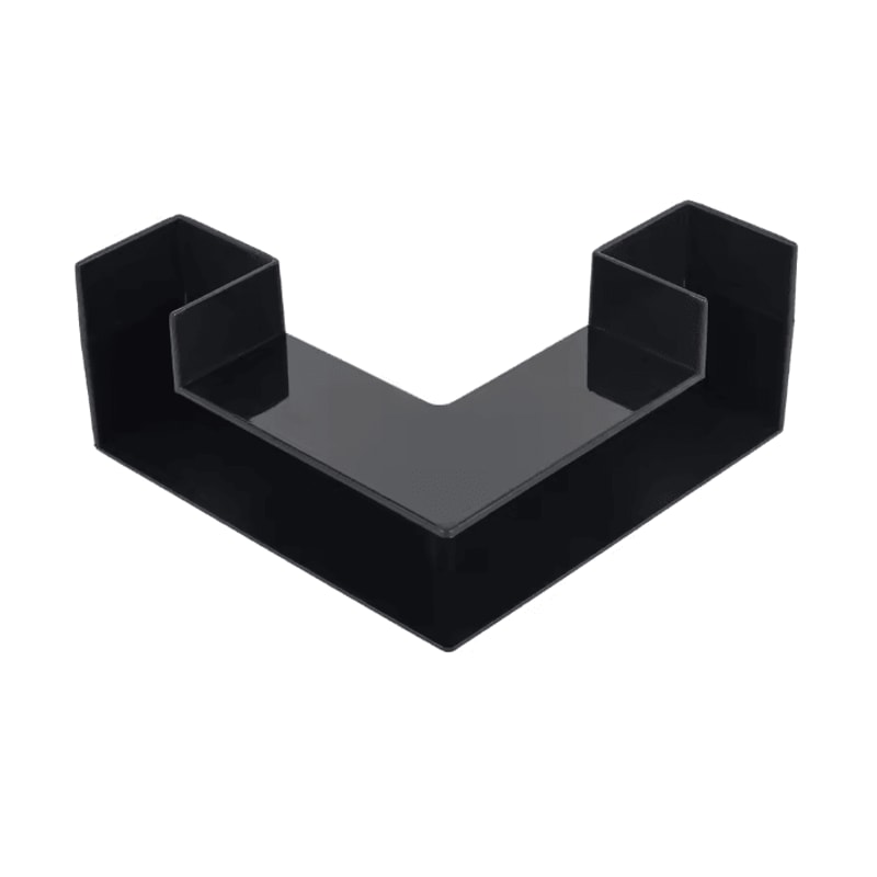 L Shape Shrimp Cave Aquarium Tunnel Corner Fish Hideout 4