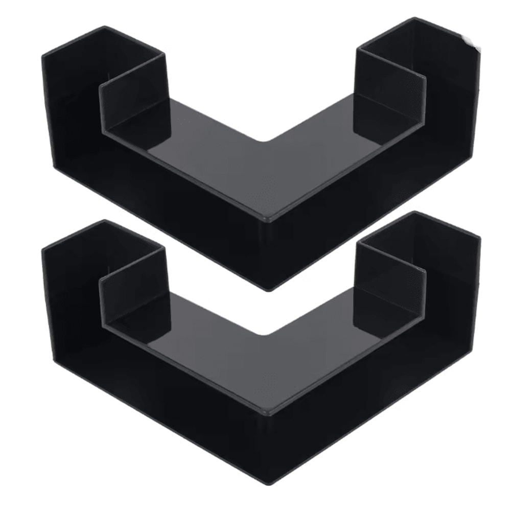 L Shape Shrimp Cave Aquarium Tunnel Corner Fish Hideout 5