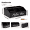 Wooden Coffee Bar Organizer Coffee Rack With Storage Compartments 5