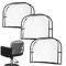 Clear PVC Salon Chair Back Covers Waterproof Chair Protectors 3 Pack 5