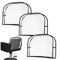 Clear PVC Salon Chair Back Covers Waterproof Chair Protectors 3 Pack 5