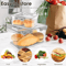 Airtight Bread Box With Time Recording Clear Bread Storage Container 2