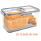Airtight Bread Box With Time Recording Clear Bread Storage Container 7