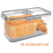 Airtight Bread Box With Time Recording Clear Bread Storage Container 7