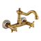 Retro Brass Dual Lever Bathroom And Kitchen Mixer Faucet 4