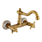 Retro Brass Dual Lever Bathroom And Kitchen Mixer Faucet 4