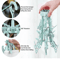 Foldable Sock Drying Rack With 24 Clips Portable Laundry Hanger 3