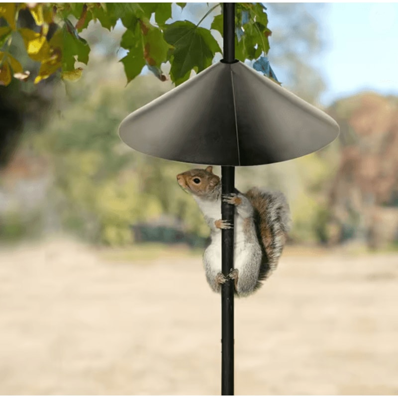 Wrap Around Squirrel Baffle Bird Feeder Pole Guard 12 Or 18 Inch 2