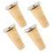 Solid Wood Furniture Legs Replacement Feet Set Of 4 4