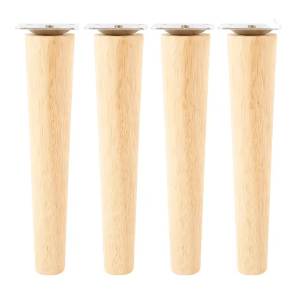 Solid Wood Furniture Legs Replacement Feet Set Of 4 5