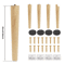 Solid Wood Furniture Legs Replacement Feet Set Of 4 9