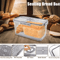 Airtight Bread Box Food Sealing Container With Time Recording 0