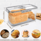 Airtight Bread Box Food Sealing Container With Time Recording 5