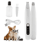 LED Dog Paw Trimmer USB Rechargeable Low Noise Grooming Clippers 0