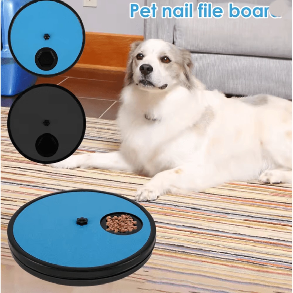 3 In 1 Dog Nail Scratch Pad Interactive Grooming And Treat Board 0