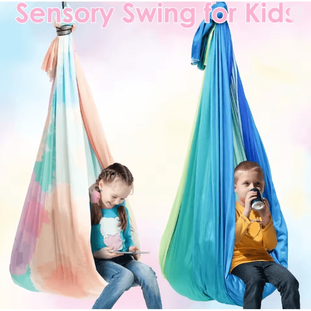 Kids Sensory Swing Indoor Hammock For Calm Play And Relaxation 0