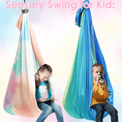 kids sensory swing indoor hammock for calm play and relaxation