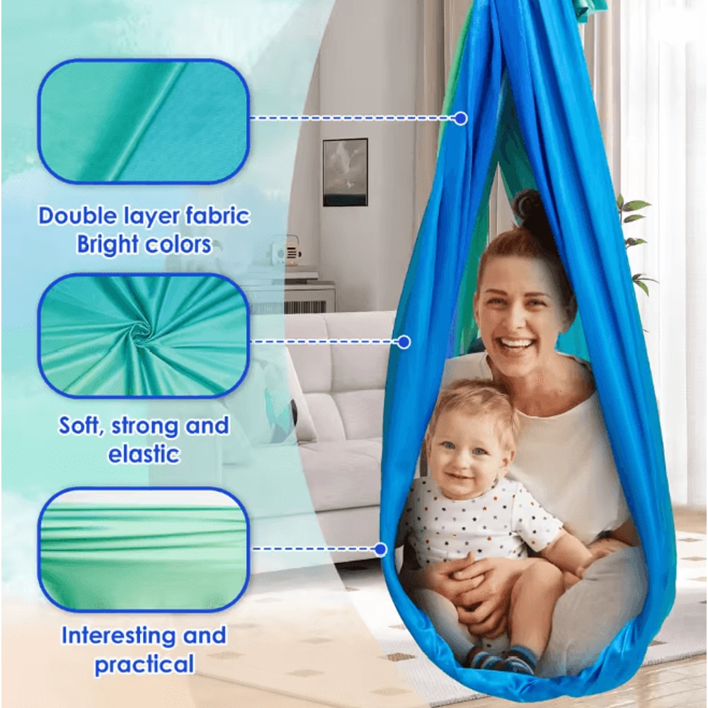 Kids Sensory Swing Indoor Hammock For Calm Play And Relaxation 1