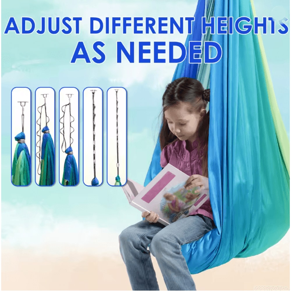 Kids Sensory Swing Indoor Hammock For Calm Play And Relaxation 3