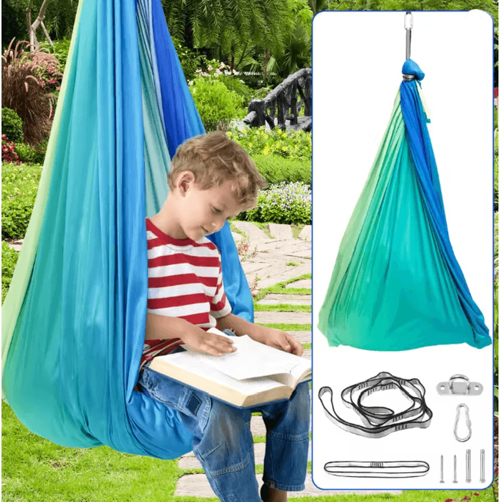 Kids Sensory Swing Indoor Hammock For Calm Play And Relaxation 5