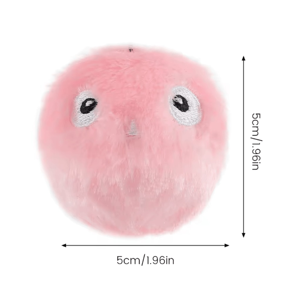 Interactive Cat Toy Balls Smart Plush Chirping Pet Play Set 3