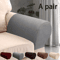 Stretch Armrest Covers Elastic Sofa Arm Protectors Set 0