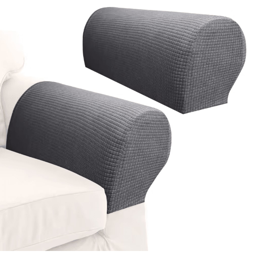 Stretch Armrest Covers Elastic Sofa Arm Protectors Set 5