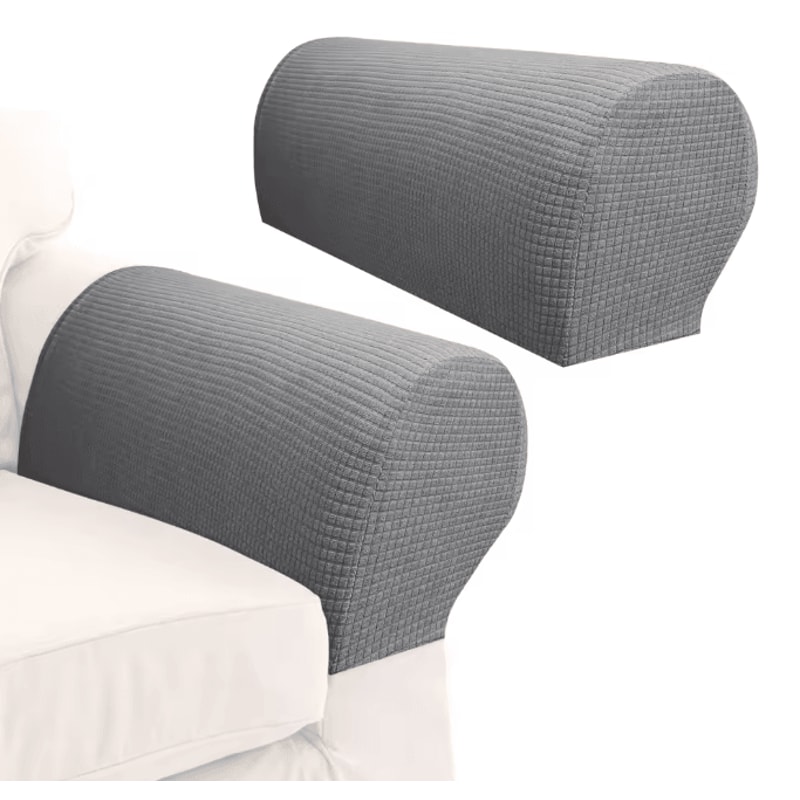 Stretch Armrest Covers Elastic Sofa Arm Protectors Set 6