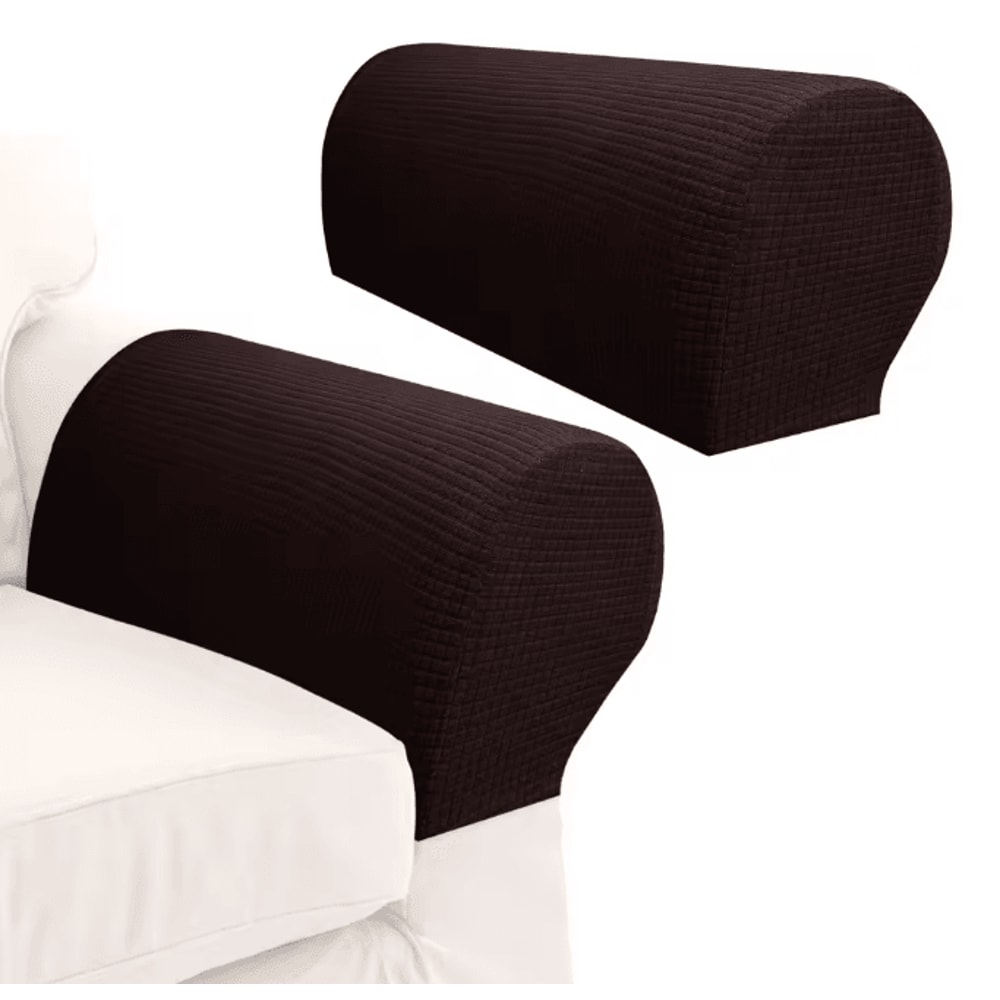 Stretch Armrest Covers Elastic Sofa Arm Protectors Set 7